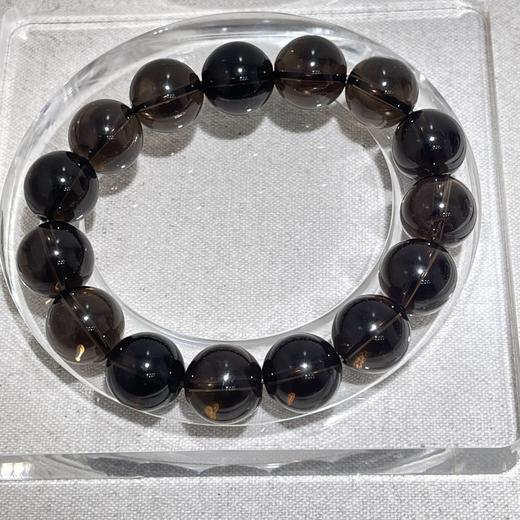 【男款】茶水晶手链 直径14mm 商品图2