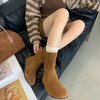 SUTUS堆堆西部靴丨新款显瘦直筒靴 复古勃肯鞋靴子 商品缩略图2