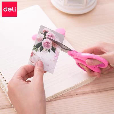 得力6074学生安全剪刀/颜色可备注 商品图5