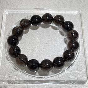 【男款】茶水晶手链 直径14mm