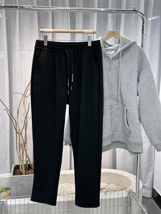 男士松紧腰加绒防风保暖休闲裤百搭长裤 商品图5