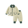 迷你巴拉长袖套装男女童抗菌棉翻领开襟棉服棉裤两件套冬新款 商品缩略图4