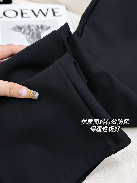 男士松紧腰加绒防风保暖休闲裤百搭长裤 商品图11