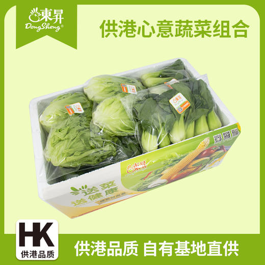 【湖南新田专供】供港心意蔬菜组合 自由基地直供 供港品质 健康放心约3550g 商品图1