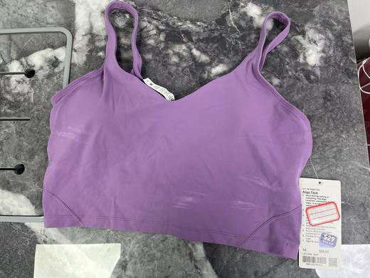 瑕疵Lululemon Align 女士A/B可拆胸垫修身短款排汗裸感轻盈运动背心 商品图1