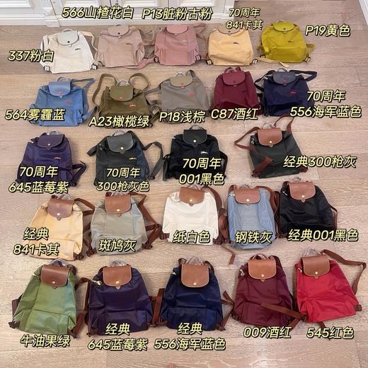 【龙骧经典妈咪包拼色/纯色！大中小号/双肩包】人手一只超能装！带娃☑️旅游☑️出差☑️闺蜜聚会☑️丨防水轻便🔸耐脏百搭🔸尼龙布➕真皮手柄和翻盖！70周年限定款✨超全专柜色 商品图7