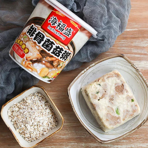 海福盛排骨菌菇粥38g 商品图0