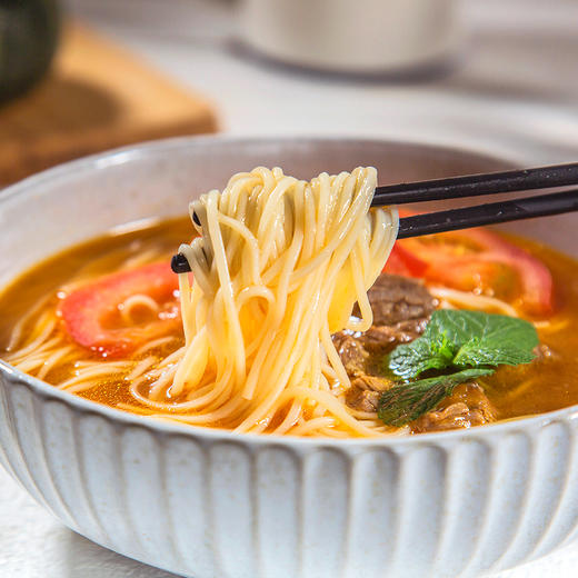 『龙牙百合挂面』含20%龙牙百合，柔软爽滑，低脂低盐，配料干净无添加 商品图0