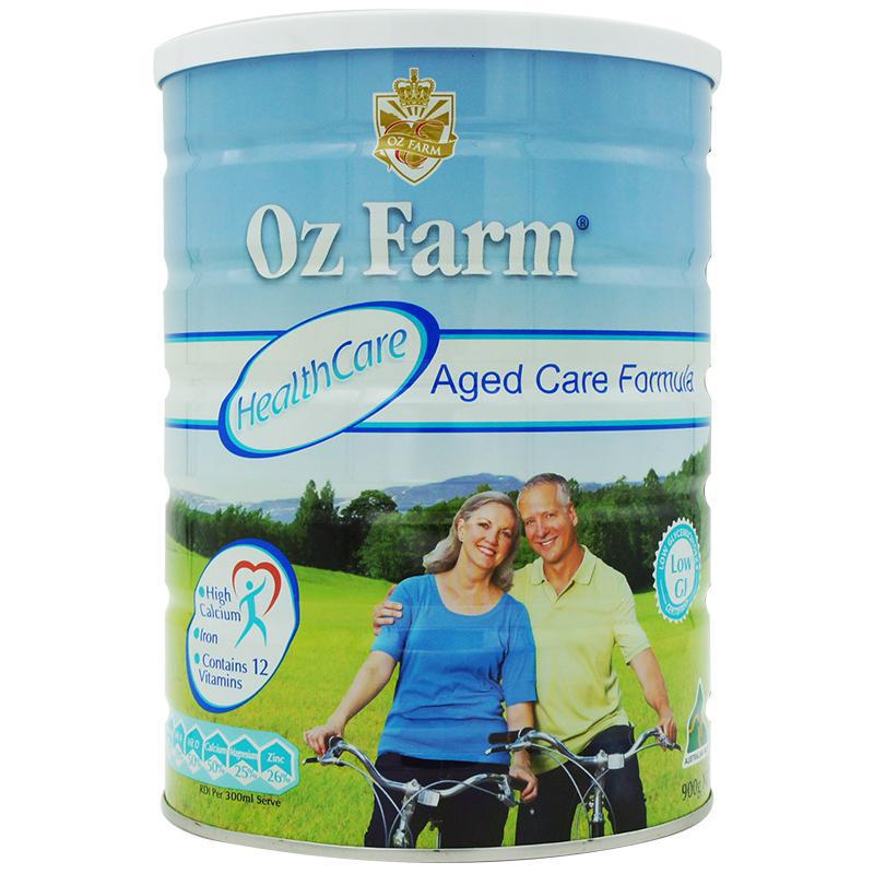 【保税直邮】澳大利亚澳美滋oz farm老年奶粉 营养奶粉专用奶粉JPY带授权招加盟代理