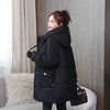 冬季外套中长款厚棉袄 新款潮连帽女装棉衣时尚外套女棉服 商品缩略图1