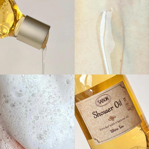 【清仓好价】sabon身体沐浴油沐浴露100ml白茶 商品图3