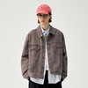 714street水洗做旧质感工装夹克男2025春季新款宽松短款翻领外套 商品缩略图1