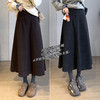 2025科技热力毛呢伞裙！火山岩暖绒A字裙 冬季法式气质半身裙！ 商品缩略图0