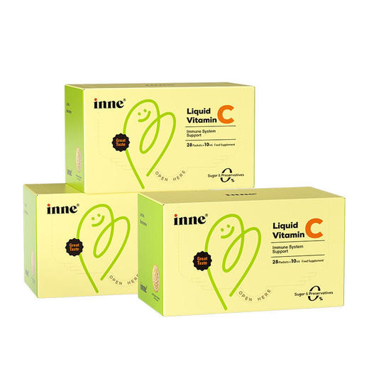 inne童年儿童维生素c 甜橙王子vc液体维c不含糖独立包装280ml/盒 28*10ml 商品图0