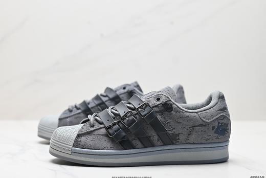 阿迪达斯Adidas Originals Superstar三叶草贝壳头休闲运动板鞋HO6344男女鞋 商品图3