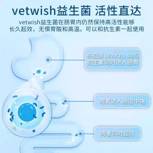 唯特适vetwish  犬猫益生菌 布拉迪 15g/瓶 商品图4