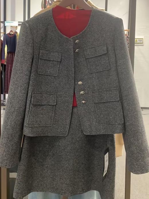 小香风套装上衣HJ3A67~月魄 商品图0