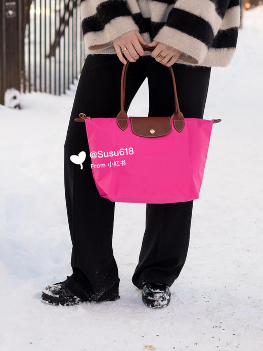 介绍链接【龙骧经典饺子包】⏰年少不知珑骧香🔛实用主义贯穿始终，风格简约随性✅自重超轻没有之一✅防水又能装，一包装所有 容量深不见底✅通勤休闲 可腋下可斜挎背✅很百搭的款式 随便搭什么背都很好看 商品图10