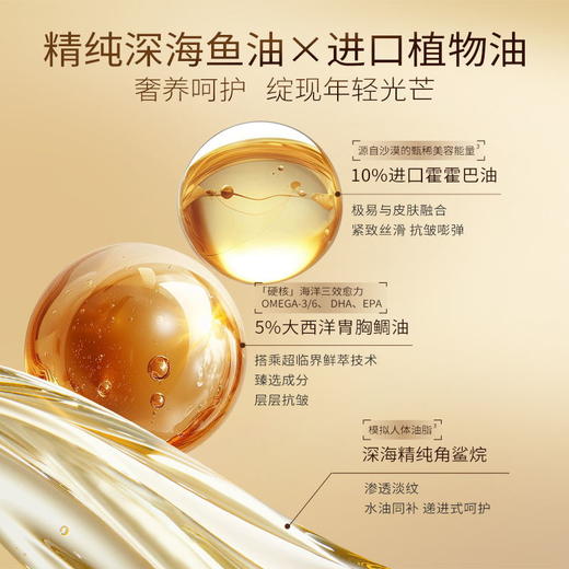 鄭明明 凝时抗皱胶囊精华油淡纹紧致修护面部精华  0.5ml*40粒*3瓶 商品图3