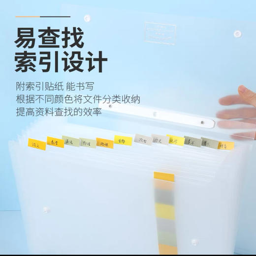 国誉 透明淡彩曲奇系列手提风琴包 50g/份（颜色随机） 商品图2