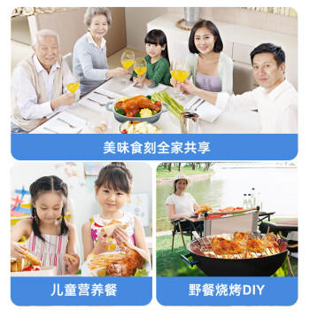 上鲜鸡全腿净重2.4斤鸡大腿烧烤鸡腿炸鸡腿卤鸡腿空气炸锅食材 商品图3