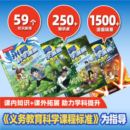 新书17-20册!米吴科学漫画·奇妙万象篇【6-12岁】 可单辑购买 商品图2