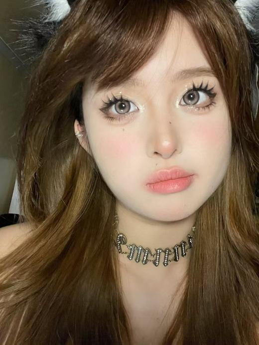 【月抛大直径】PFGIRLCON 月抛-坠入玫瑰粉-14.5mm-【月抛 度数0-800度 含525/575】 商品图3