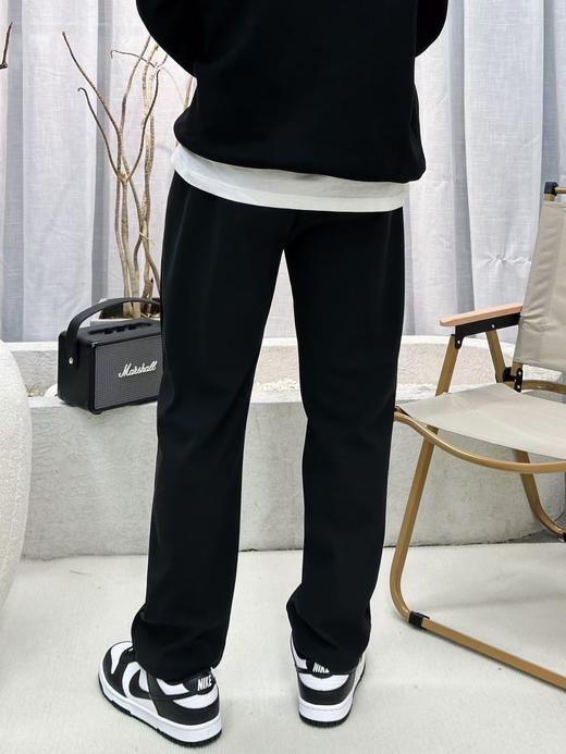 男士松紧腰加绒防风保暖休闲裤百搭长裤 商品图4