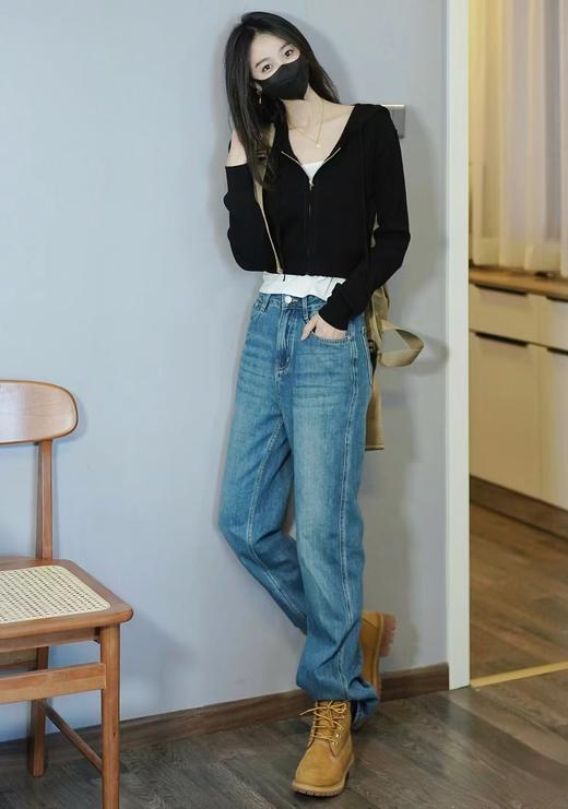 男女同款经典纯皮擦色大黄蜂军旅百搭裸靴 商品图6