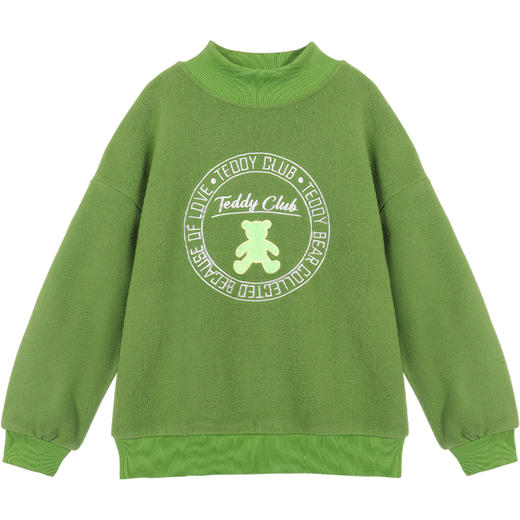 男童加绒加厚卫衣儿童冬季男孩摇粒绒中大童秋冬款一体绒保暖上衣 商品图4