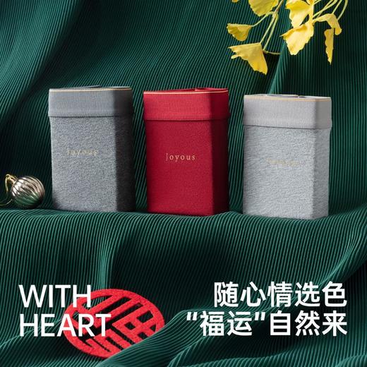 3部顶瓜瓜红品棉质纯色男士平角内裤3条装AQ31229-3条装 商品图3