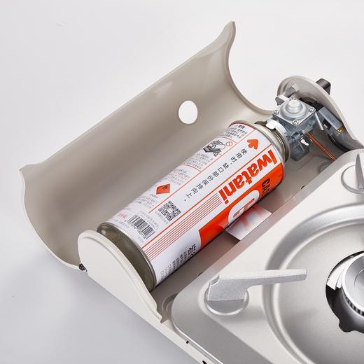 【组合】岩谷（Iwatani）原装进口便携卡式炉大火力烧烤超薄炉身家用野营野炊露营燃气炉具 CB-BS-1T(IV)进口纤薄卡式炉+黄色配套手提箱 商品图9