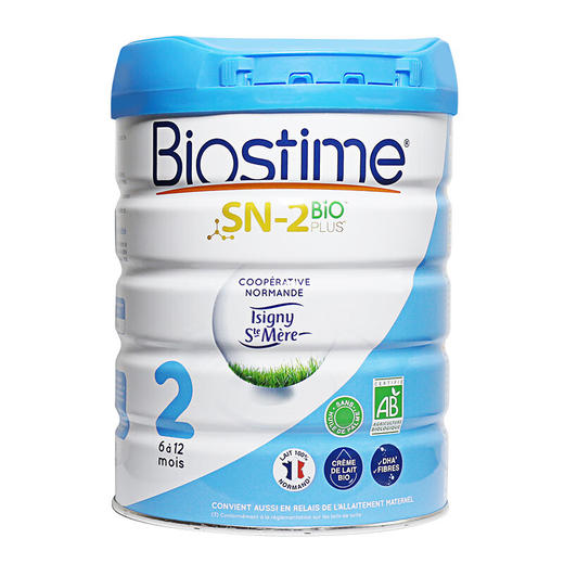 【保税】法国 合生元Biostime有机婴幼儿配方奶粉1段/2段/3段 800g原装进口 商品图4
