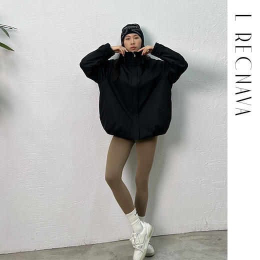 【超超超厚棉外套】拉链立领夹棉宽松外套 帅气夹克 男女同款 商品图7