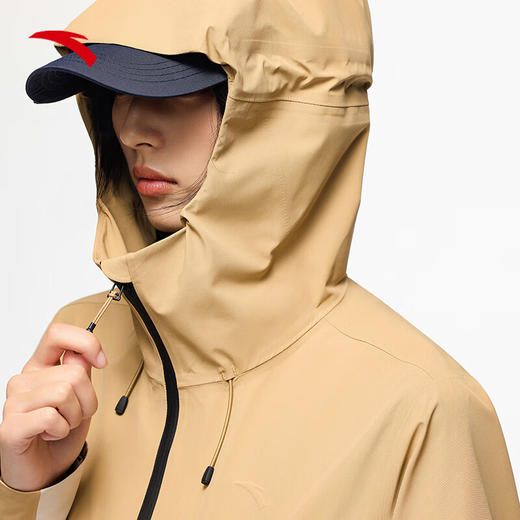 安踏（ANTA）中国国家地理丨风暴甲 女子冬季户外登山防暴雨冲锋衣162446601 商品图0