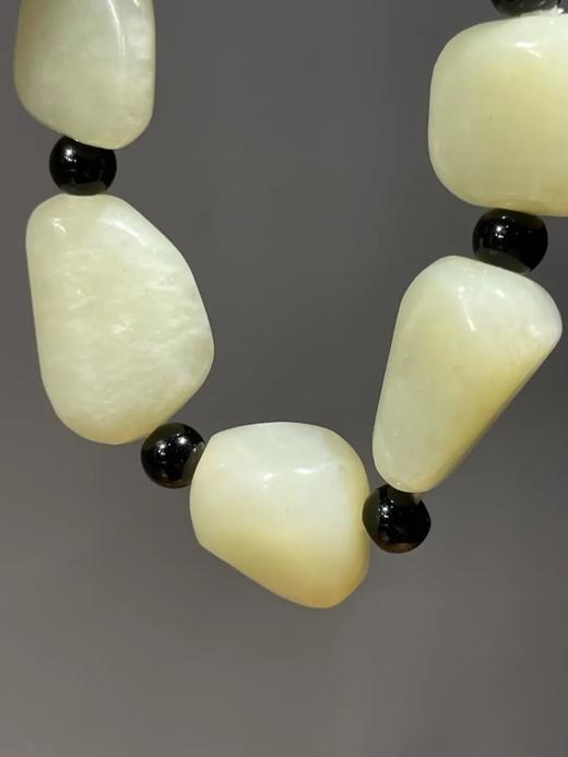 和田白玉随形珠手链，顺丰包邮 商品图6