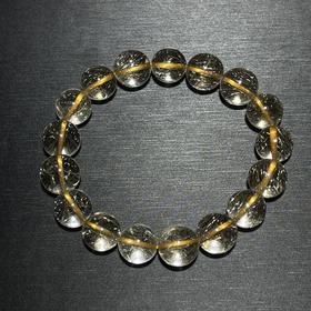 【男款】金发晶手链 直径12mm