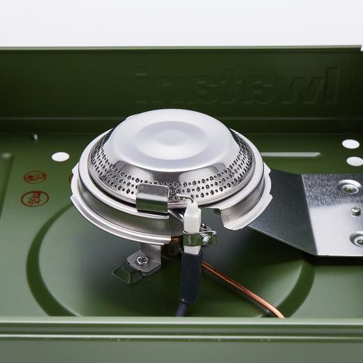 岩谷（Iwatani）进口户外双重防风炉便携卡式炉3.3kw露营炉具黑武士CB-ODX-1-OL（橄榄绿） 商品图5