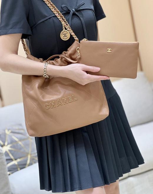 香奈儿22bag珐琅垃圾袋单肩斜跨包小/中号可选（HH） 商品图9