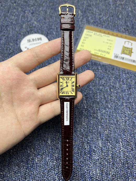 卡地亚中古坦克系列must de 女士腕表 岁月不变的经典 商品图0