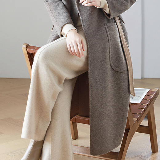 火桐hooton 高货系列 羊绒直筒裤 商品图4