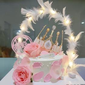 【皇冠鲜花💕皇冠女神】创意鲜花蛋糕