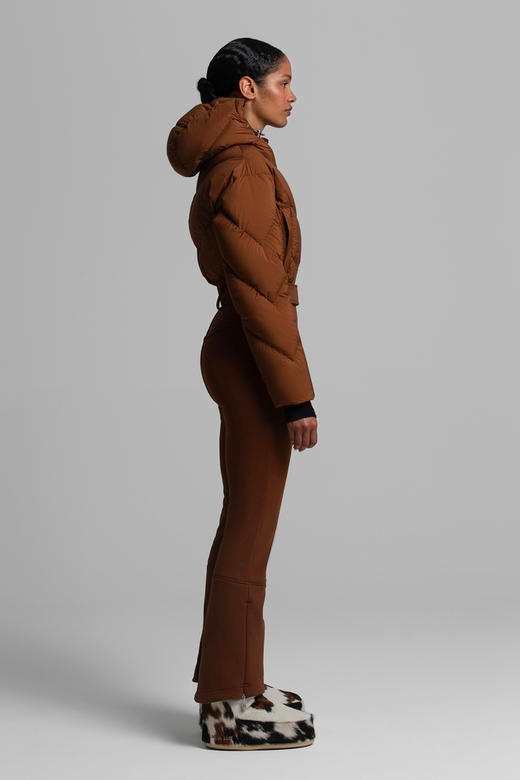 Cordova - Ajax Ski Suit - Chestnut - 女装 - 连体滑雪服 - 栗色 商品图4