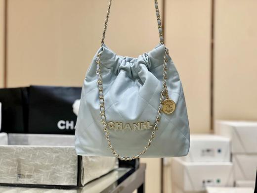 香奈儿22bag珐琅垃圾袋单肩斜跨包小/中号可选（HH） 商品图0