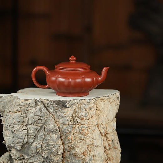 龙德堂陶艺 汤宣武《如菱》原矿大红袍 160 cc 库存请咨询客服 商品图1
