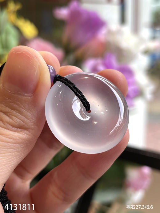 玻璃种平安扣吊坠【4131811】具体价格微信咨询 商品图8