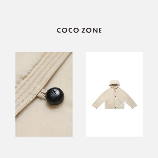 COCO ZONE 西班牙进口美丽奴羊皮皮毛一体皮草CC2D2874 商品图2
