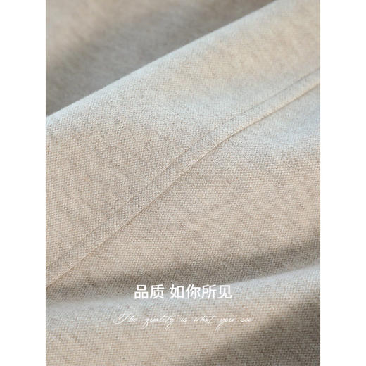 COCOBELLA简约气质休闲裤女秋冬宽松遮胯长裤奶奶裤PA7046-3 商品图4