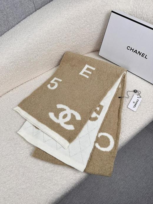 香奈儿新款时尚绣花针织毛线围巾披肩（AN） 商品图1