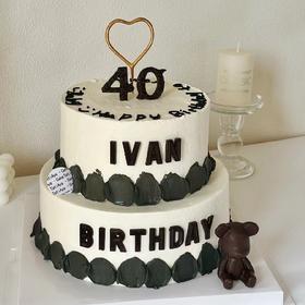 【网红小熊数字创意蛋糕】